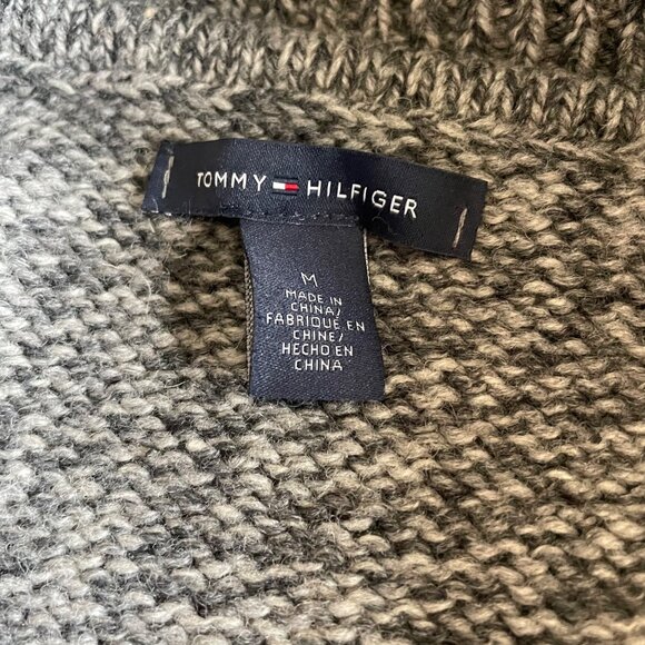 Women’s Tommy Hilfiger Gray Cardigan Sweater size Medium - Picture 4 of 8